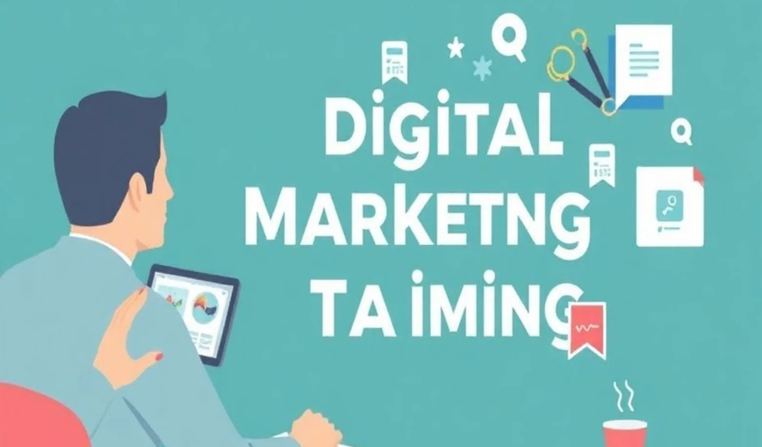 Digital marketing training session